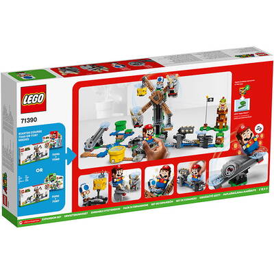 LEGO Super Mario  Daramarea lui Reznor  71390