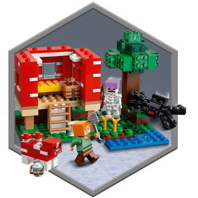 LEGO Minecraft Casa ciuperca 21179