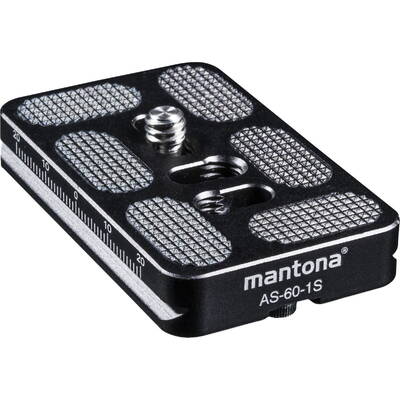 mantona Accesoriu Trepied AS-60-1S Quick Release Plate