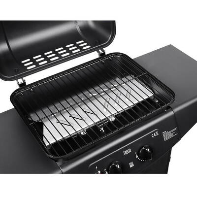 teesa Gratar TSA0080, 5 kW, 2 arzatoare (Negru)