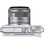 Canon Aparat foto Mirrorless EOS M200, 24.1 MP, 4K, Alb + Obiectiv 15-45mm