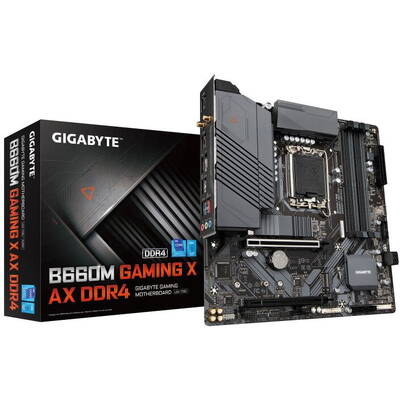 Placa de Baza GIGABYTE B660M Gaming X AX DDR4