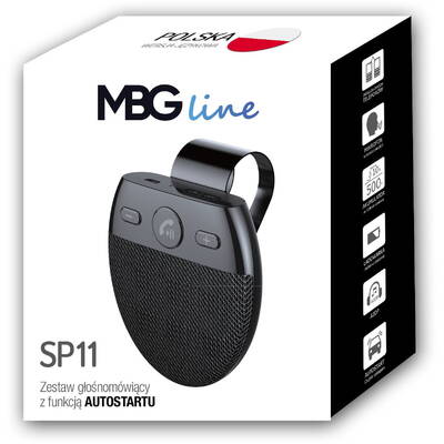 Casti Bluetooth Difuzor Bluetooth pentru mașină MBG LINE SP11