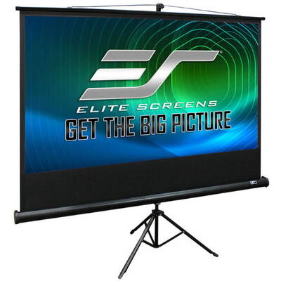 Ecran de proiectie EliteScreens trepied, 180 x 180 cm, T99UWS1