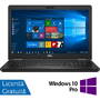 Laptop Dell Refurbished Latitude E5580, Intel Core i5-6200U 2.30GHz, 8GB DDR4, 256GB SSD, 15.6 Inch, Webcam, Tastatura Numerica + Windows 10 Pro