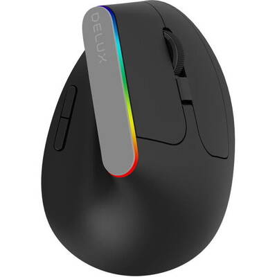 Mouse Delux M618C Wireless Black
