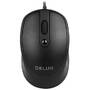 Mouse Delux M366BU-BK USB Black