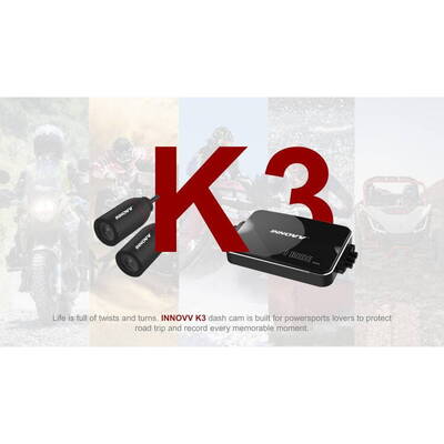 Camera Auto INNOVV K3 - INREGISTRATOR VIDEO MOTO 2 CAMERE