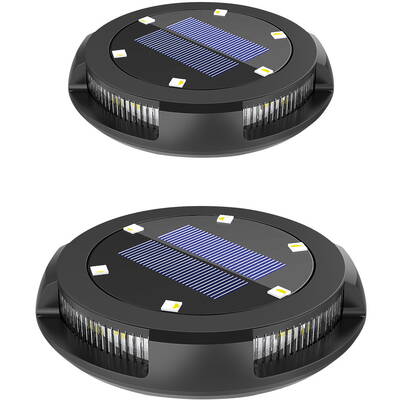 Set 2 lămpi solare LED RGB Activejet LARIX