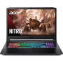Laptop Acer Gaming 17.3'' Nitro 5 AN517-41, FHD IPS 144Hz, Procesor AMD Ryzen 7 5800H (16M Cache, up to 4.4 GHz), 16GB DDR4, 512GB SSD, GeForce RTX 3080 8GB, No OS, Shale Black
