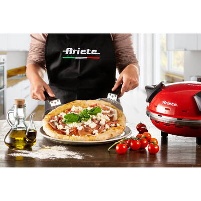 Ariete 0909 aparat de pizza/cuptor 1 pizza(i) 1200 W Negru, Roșu