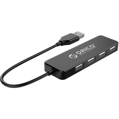 Hub USB ORICO 4X USB-A 2.0, NEGRU