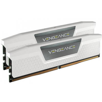 Memorie RAM Corsair Vengeance White 32GB DDR5 5200Mhz CL40 Dual Channel Kit