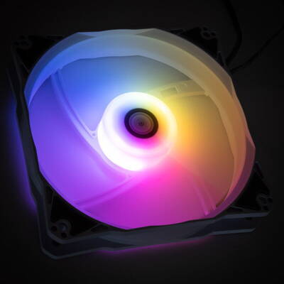BitsPower Notos RGB PWM, 120mm - Alb, 3 - Pack