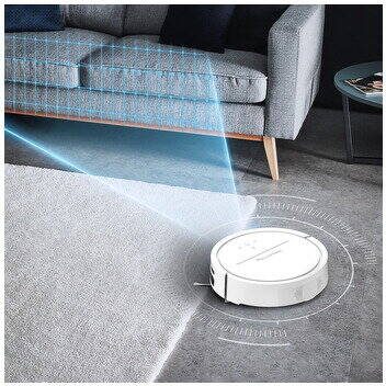 ROWENTA Aspirator robot X-Plorer Serie 120 RR7877WH, 0.7L, 33W, alb, Li-Ion