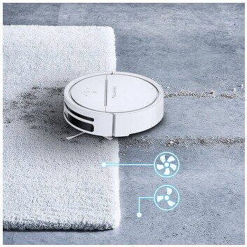 ROWENTA Aspirator robot X-Plorer Serie 120 RR7877WH, 0.7L, 33W, alb, Li-Ion