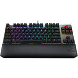 Tastatura Asus Gaming ROG STRIX SCOPE NX TKL DELUXE, ROG NX Red, Mecanica
