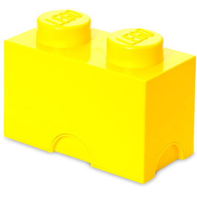 Room Copenhagen Cutie depozitare LEGO 2 galben