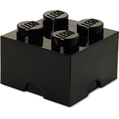 Room Copenhagen Cutie depozitare LEGO 4 negru