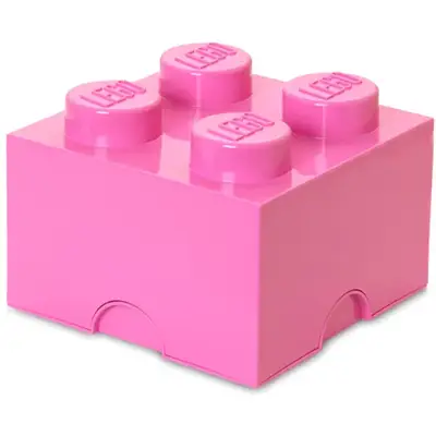 Room Copenhagen Cutie depozitare LEGO 4 roz