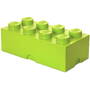 Room Copenhagen Cutie depozitare LEGO 2x4 verde deschis