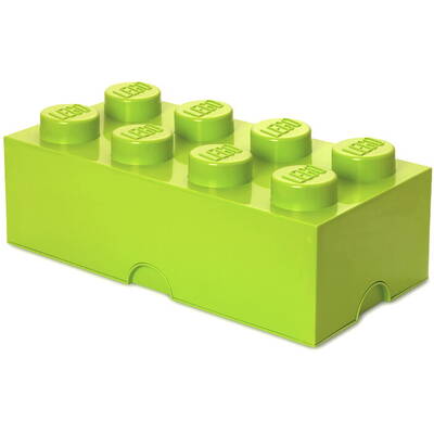 Room Copenhagen Cutie depozitare LEGO 2x4 verde deschis