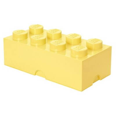 Room Copenhagen Cutie depozitare LEGO 8 galben deschis