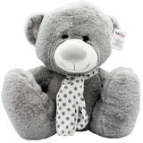 TULILO Plush toy Silver collection - Gray teddy bear 25 cm