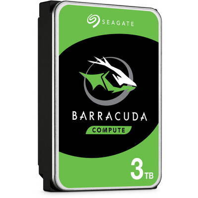 Hard Disk Seagate BarraCuda 3TB SATA-III 7200RPM 64MB