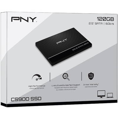SSD PNY CS900 120GB SATA-III 2.5 inch