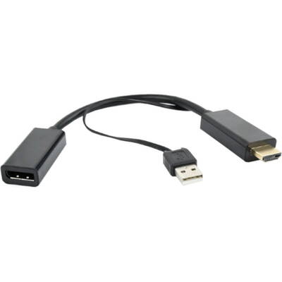 Adaptor Gembird 1x HDMI Male - 1x DisplayPort Female