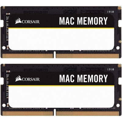 Memorie Laptop Corsair Mac, 32GB, DDR4, 2666MHz, CL18, 1.2v, Dual Channel Kit