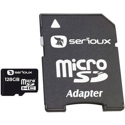 Card de Memorie Serioux Micro SDXC Secure Digital Card Clasa 10 64GB + Adaptor
