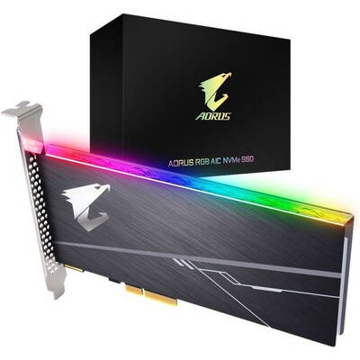 SSD GIGABYTE AORUS RGB AIC 1TB PCI Express x4 HHHL Add-in Card