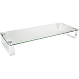 LOGILINK - Glass tabletop monitor riser, max. 20 kg