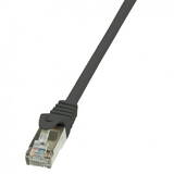 Cablu LOGILINK - Cablu Patchcord CAT6 F/UTP EconLine 0,5m negru