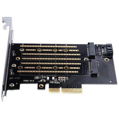 Adaptor PCI-E Express Orico PDM2 1x PCI-E Male - 2x M.2 PCI-E SSD