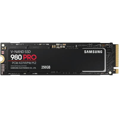SSD Samsung 980 PRO 250GB PCI Express 4.0 x4 M.2 2280