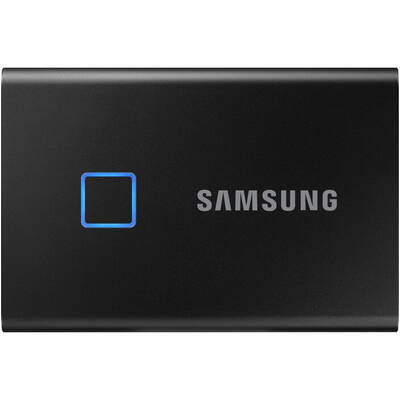 SSD Samsung Portable T7 Touch Black 2TB USB 3.2 tip C