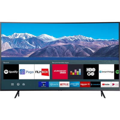 Televizor Samsung LED Smart TV Curbat UE65TU8372U Seria TU8372 163cm gri-negru 4K UHD HDR