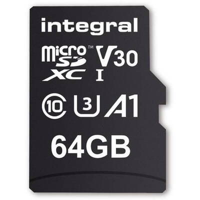 Card de Memorie Integral Micro SDXC High Speed UHS-I Clasa 10 64GB