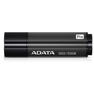 Memorie USB ADATA S102 Pro 512GB USB 3.2 Titanium Gray