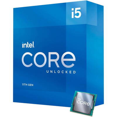 Procesor Intel Rocket Lake, Core i5 11600K 3.9GHz box
