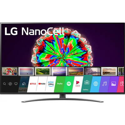 Televizor LG LED Smart TV 65NANO813NA Seria NANO813NA 164cm negru 4K UHD HDR