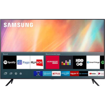 Televizor Samsung LED Smart TV UE43AU7172 Seria AU7172 108cm gri-negru 4K UHD HDR