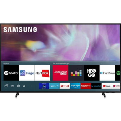 Televizor Samsung LED Smart TV QLED 75Q60A Seria Q60A 189cm negru 4K UHD HDR