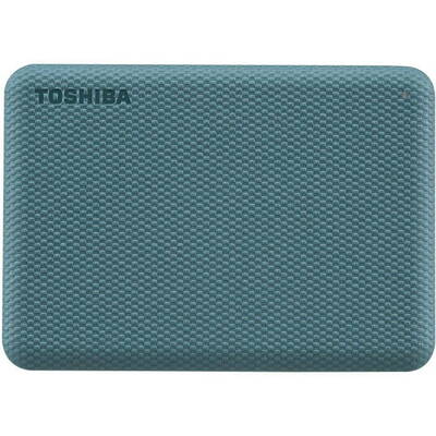 Hard Disk Extern Toshiba Canvio Advance 2TB, 2.5 inch, USB 3.2 Green