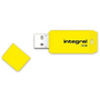 Memorie USB Integral Neon 16GB USB 2.0 Yellow