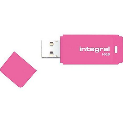 Memorie USB Integral Neon 16GB USB 2.0 Pink