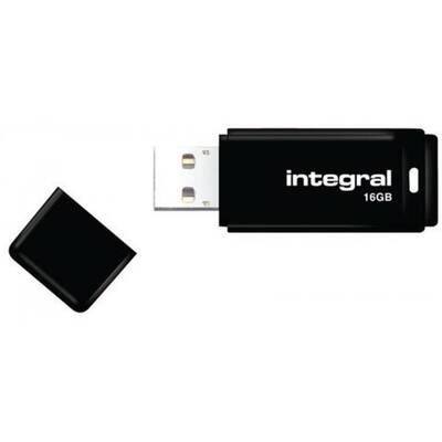 Memorie USB Integral 16GB USB 2.0, Black